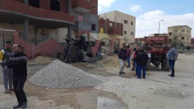 جهاز العاشر من رمضان يواجه حالات البناء المخالف