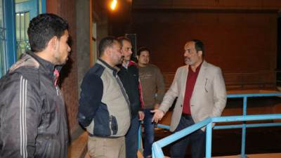 جوله مسائيه مفاجئه لرئيس شركة مياه الشرب لفرعي بلبيس وأبو حماد