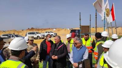 «عبد العاطى» يتفقد مشروع «المسار الناقل» ويؤكد: محطة الحمام ستصبح أكبر محطة لمعالجة المياه على مستوى العالم