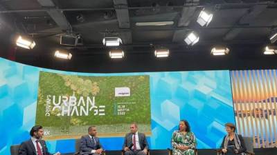 نائب وزير الإسكان: المدن الجديدة بها مختلف مستويات الاسكان والخدمات..وحصلنا على جائزة UN-Habitat