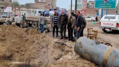 جولة تفقدية لرئيس شركة مياه دمياط لمتابعة مشروعات المبادرة الرئاسية «حياة كريمة»