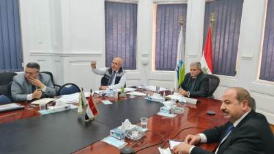 رئيس الشركة القابضة للمياه يتابع الموقف التنفيذى لمشروعات «حياة كريمة»