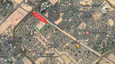 جهاز مدينة أكتوبر: حتى 27 أبريل غلق «مدخل ومخرج شارع النباتات» لإنشاء مسار القطار السريع 