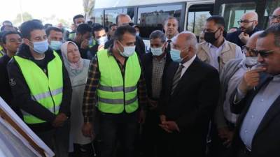 وزير النقل  يتفقد مشروعات الطرق والكباري الجاري تنفيذها بالدقهلية ودمياط وبورسعيد