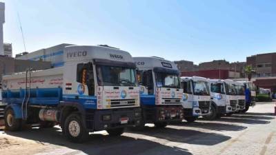 مياه الشرب بسوهاج:استمرار عمل فرق المناوبة لضمان تأمين وصول مياه الشرب للمواطنين خلال شهر رمضان