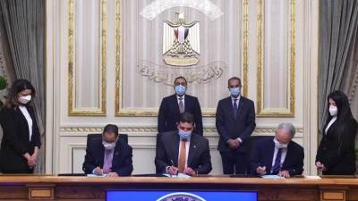 رئيس الوزراء يشهد توقيع بروتوكول تعاون لدعم الشركات الناشئة في مصر