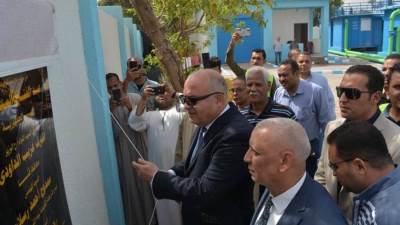 محافظ قنا يفتتح محطة مياه السلامية النقالى بنجع حمادي بتكلفة 20 مليون جنيه