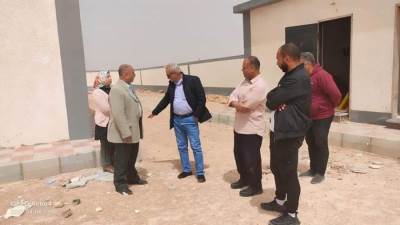 رئيس مياه مطروح يتفقد مشروعات «حياة كريمة» بالمحافظة
