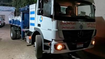 معدات جديدة تدخل الخدمة بقيمة 14.5 مليون جنيه بمياه سوهاج