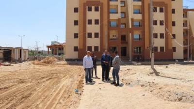جولة تفقدية لرئيس جهاز العاشر لمشروعات «الإسكان الإجتماعي»