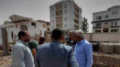 رئيس مياه المنوفية يتابع الموقف التنفيذى لمشروعات «حياة كريمة»بأشمون