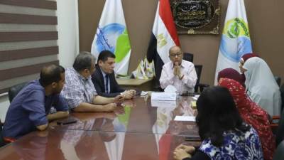 مياه أسيوط تتابع إجراءات تنفيذ 20 ألف وصلة منزلية بــ 4 مراكز ضمن مبادرة «حياة كريمة»