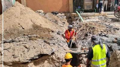 مياه سوهاج: الانتهاء من اعمال إحلال وتجديد خطوط مياه الشرب بطريقى سوهاج اخميم والجامعة بتكلفة 7.8 مليون جنيه