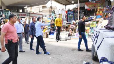 محافظ الغربية يقود حملة مكبرة بالمحلة في ثالث أيام العيد 