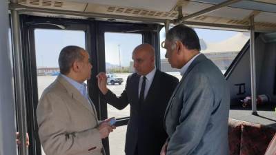 وزير الطيران يتفقد مطار شرم الشيخ لمتابعة التشغيل والاطمئنان على جودة خدمات المسافرين