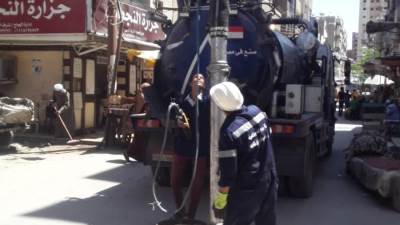 «مياه أسيوط» تواصل خطة تطهير الشبكات بعد عيد الفطر 