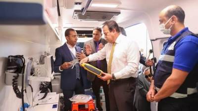 تدشين أول 7 نقاط للإسعاف ضمن مبادرة «حياة كريمة» بالدقهلية