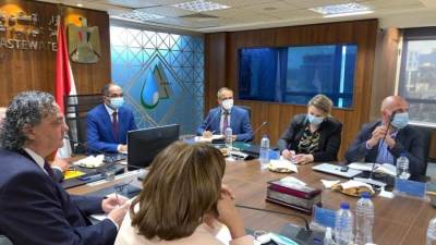 نائب وزير الإسكان يتابع الموقف التنفيذي لمشروعات برنامج خدمات الصرف الصحى المُستدامة في المناطق الريفية