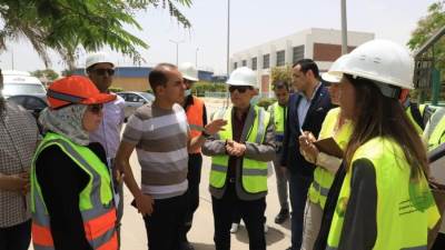 «مياه أسيوط» تستقبل فريق عمل شركة اتحاد البلديات الهولندية VNG International ضمن برنامج التنمية المحلية بالصعيد