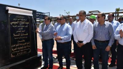 «الملا» يفتتح التشغيل التجريبى لمشروعات التطوير الشامل بشركة البتروكيماويات المصرية بالإسكندرية