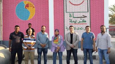 رئيس مياه بني سويف تتفقد مشروعات حياة كريمة وتناقش مشروع التخلص الآمن من مياه الصرف الصحي بمنطقة بياض العرب شرق النيل