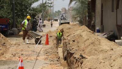 مياه أسيوط تتابع إنجازات المبادرة الرئاسية بمركز الفتح لإحداث نقلة نوعية بــ 22 قرية ريفية 