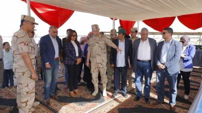 رئيس صندوق التنمية الحضرية يتابع مشروع تطوير عواصم المدن في «رأس البر»