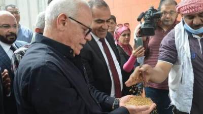 عادل الغضبان : توريد 14900 طن قمح حتى الٱن من أراضي شرق وجنوب بورسعيد