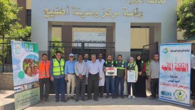مياه الشرب بالجيزة تكثف جهودها التوعوية والمجتمعية بقرى حياة كريمة