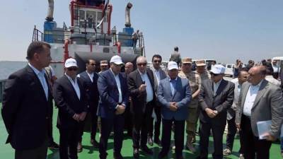 رئيس الوزراء يتفقد أعمال تطوير الأرصفة الغربية والمعامل المركزية بميناء شرق بورسعيد
