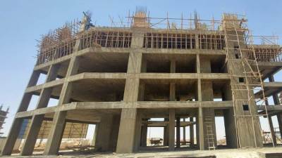 شركة «CCR DEVELOPMENTS» تنهي 60% من الأعمال الخرسانية بمشروع «فرونت جيت» بالعاصمة الإدارية 