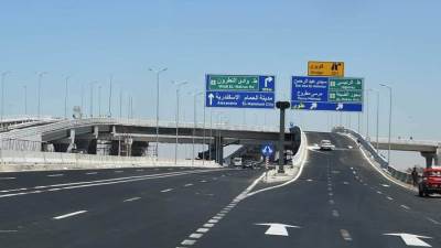 «مدبولى»  يؤكد أهمية أعمال تطوير وتوسعة طريق إسكندرية / مطروح الساحلي 