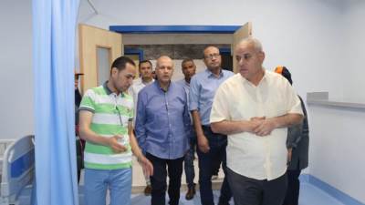 بدء التشغيل التجريبى للمستشفى الجامعى بمدينة العاشر 