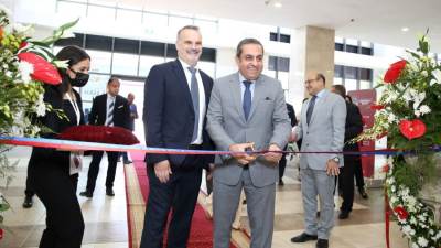 رئيس أركان الهيئة الهندسية للقوات المسلحة ونائب وزير الإسكان  يفتتحان رسميًا معرض The Big 5 Construct Egypt 2022