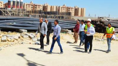 رئيس مياه الفيوم يتفقد أعمال تنفيذ المرحلة الثالثة بمحطة مياه العزب الجديده ضمن المبادرة الرئاسية حياة كريمة