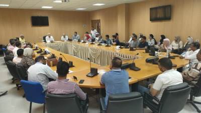 رئيس مياه البحيرة يتابع نسب التنفيذ لمشروعات المبادرة الرئاسية «حياة كريمة»