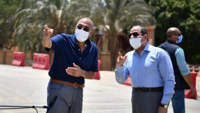 السيسي: لم يتم الانتهاء من تطوير طريق الساحل الشمالي 