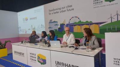 استعراض خريطة مستقبل التنمية العمرانية  «الجمهورية الجديدة»  فى المنتدى الحضري العالمي ببولندا