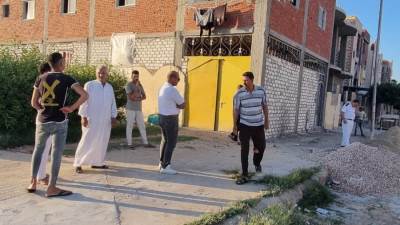 حملات موسعة من «جهاز النوبارية الجديدة» ضد الاشغالات والبناء المخالف 