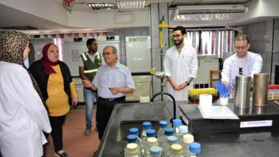 «مياه الإسكندرية» تتابع أعمال تجهيزات محطة النزهة لتجديد شهادة TSM