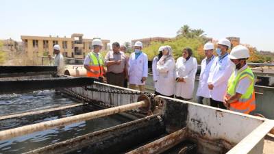 القابضة للمياه: تدعيم دور إدارات الصرف الصناعى للحد من مخاطر التلوث والحفاظ على الاستثمارات