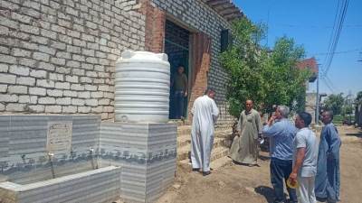 مياه بني سويف: دراسة حالات الأسر الأولي بالرعاية لتوصيل مياه الشرب من خلال المشاركة المجتمعية