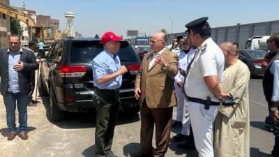 محافظ القاهرة يوجه بسرعة الانتهاء من الإزالات لتوسعة طريق حسين كامل وصرف التعويضات اللازمة