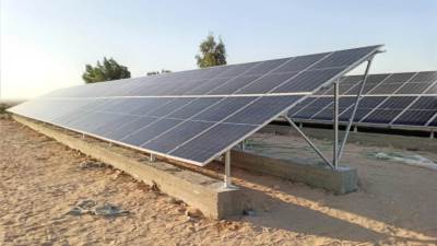 القابضة للمياه: ربط 5 محطات جديدة تعمل بالطاقة الشمسية على شبكة الكهرباء العمومية بأربع محافظات