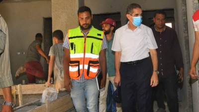 محافظ الغربية يتفقد مشروعات حياة كريمة في 8 قرى بزفتي