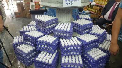 التموين :طرح طبق البيض بالمجمعات الاستهلاكية ب  65 جنيهًا