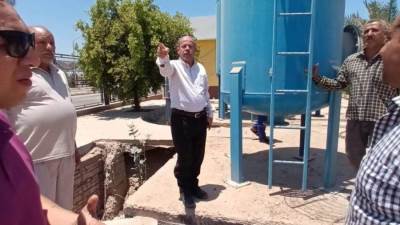 الإسكان : مسئولو جهازى مدينتي الفيوم وبني سويف الجديدتين يتفقدون سير العمل بالمشروعات المختلفة