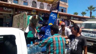 حملات لرفع الاشغالات برأس البر وفارسكور والزرقا بمحافظة دمياط