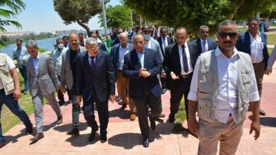 بتكلفة 10 مليون جنيه .. وزيرا التنمية المحلية والسياحة ومحافظ المنيا يفتتحون المرحلة الرابعة والأخيرة من تطوير كورنيش النيل 