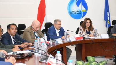 اجتماع مشترك بين محافظ دمياط ورئيس القابضة للمياه لمتابعة مشروعات «حياة كريمة» بالمحافظة